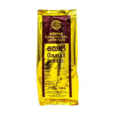 Harischandra Coffee 100g, front of pack