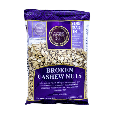 Heera Broken Cashew Nuts 700g, front of pack