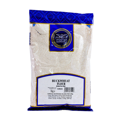 Heera Buckwheat Flour 1kg, front of pack