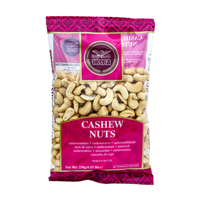 Heera Cashew Nuts 250g, front of pack