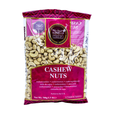 Heera Cashew Nuts 700g, front of pack