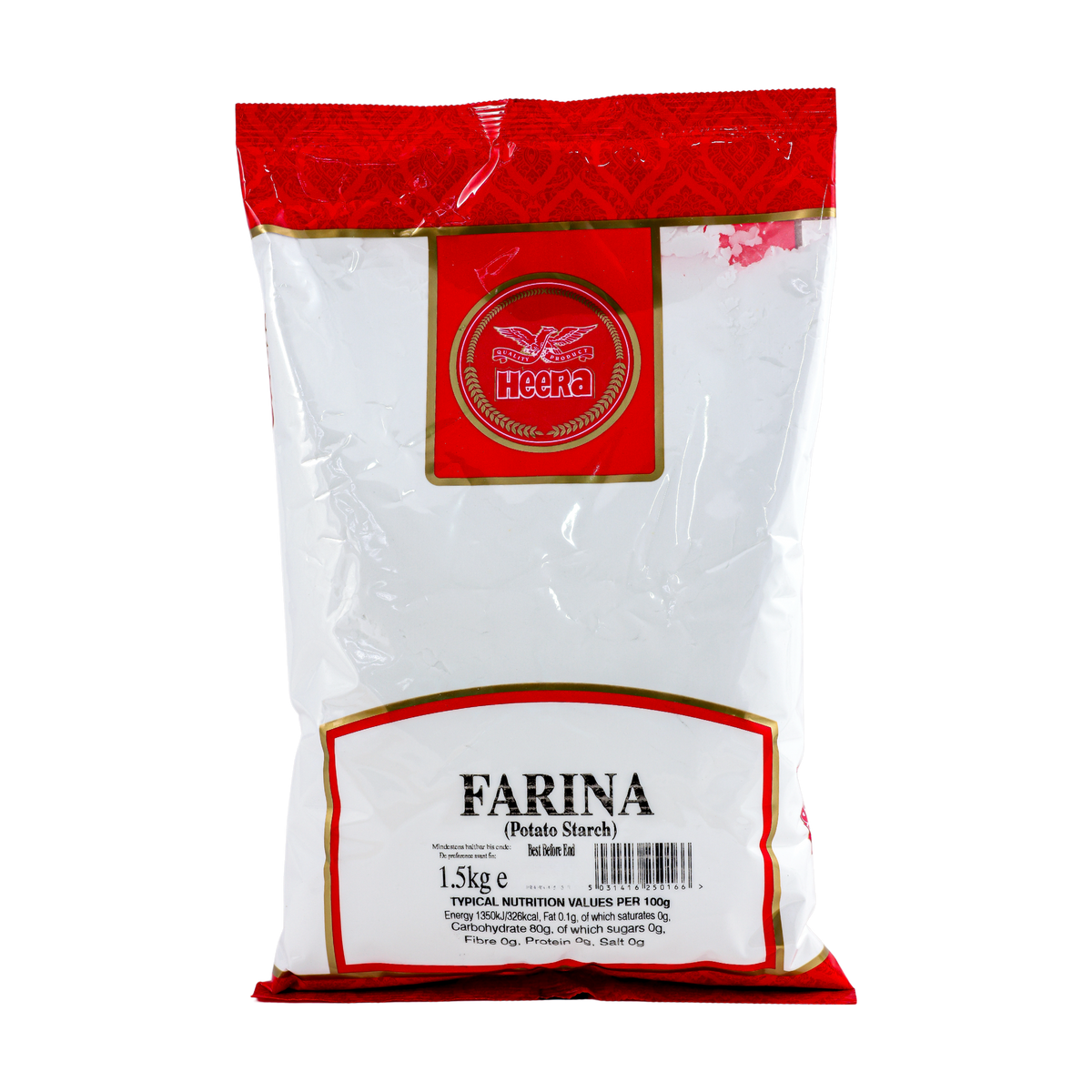 Heera Farina Potato Starch 1.5kg, front of pack