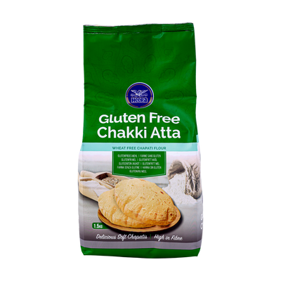 Heera Gluten Free Chakki Atta 1.5kg, front of pack
