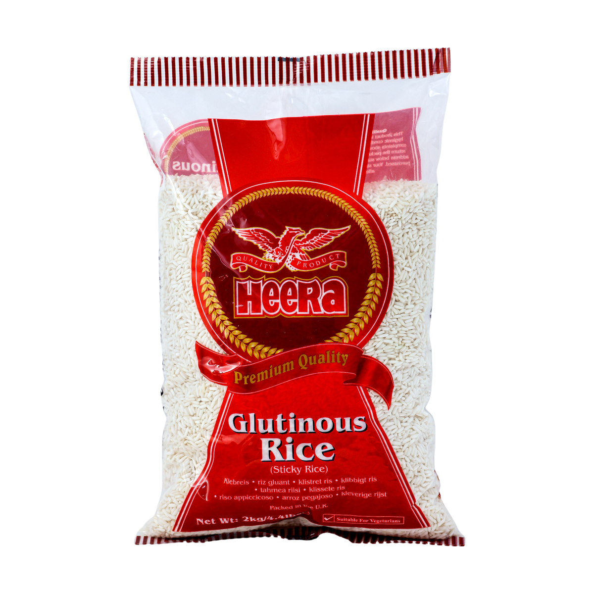 Heera Glutinous Rice 2kg, front of pack