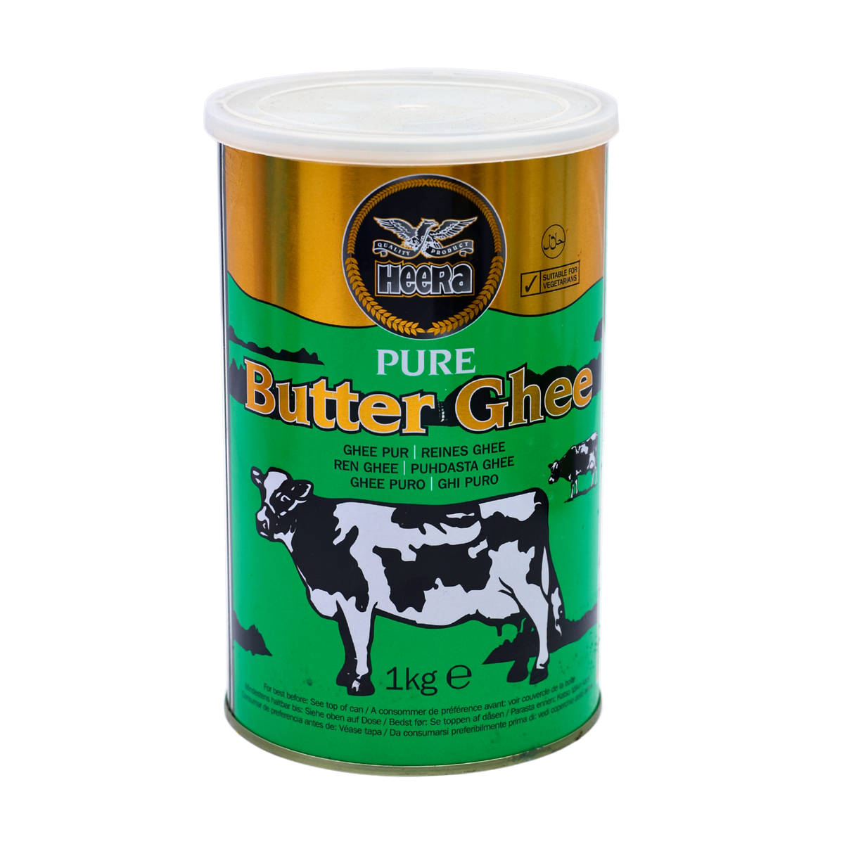 Heera Pure Butter Ghee 1kg, front of pack