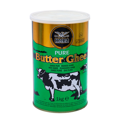Heera Pure Butter Ghee 1kg, front of pack