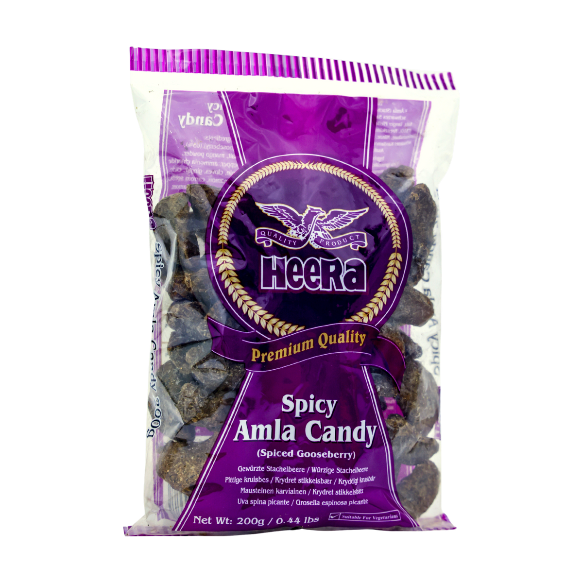 Heera Spicy Amla Candy 200g, front of pack
