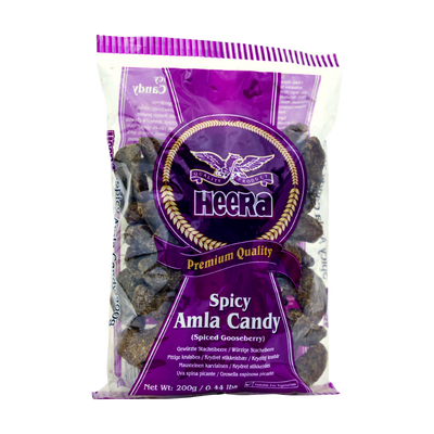Heera Spicy Amla Candy 200g, front of pack