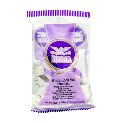 Heera White Rock Salt 400g, front of pack