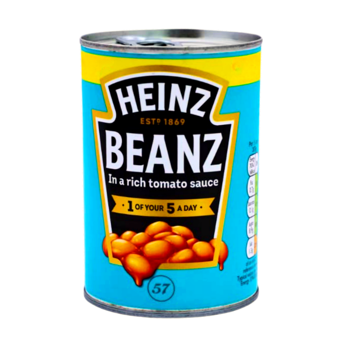 Heinz Beanz 415g, front of pack