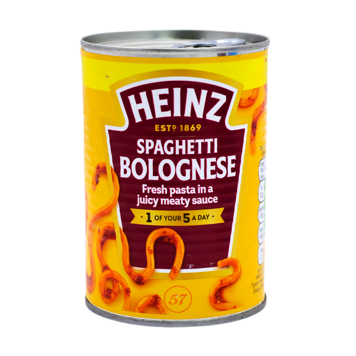 Heinz Spaghetti Bolognese 400g, front of pack