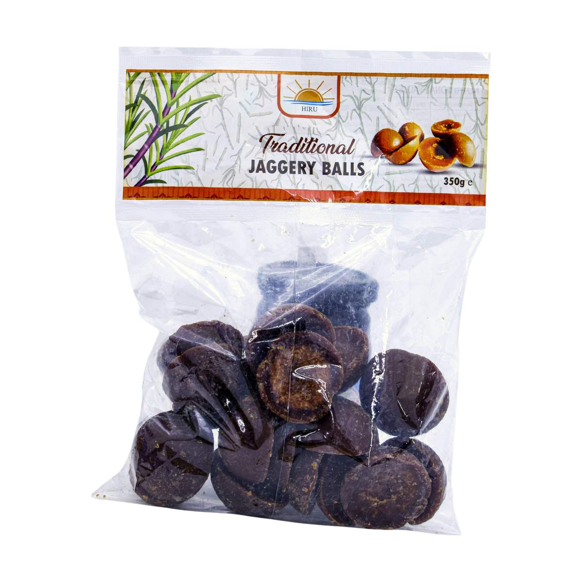 Hiru Traditional Jaggery Balls 350g, front of pack