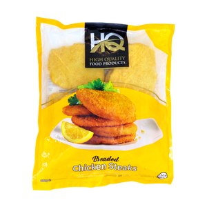 HQ Breaded Chicken Steaks 600g