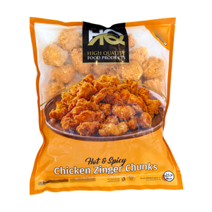 HQ Hot & Spicy Chicken Zinger Chunks 500g