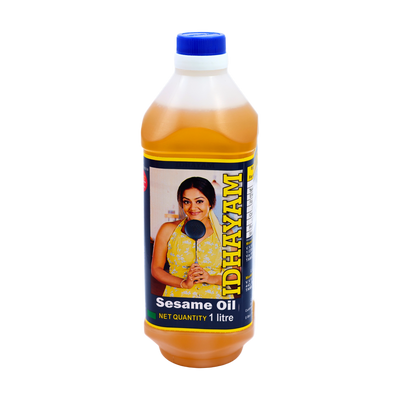 Idhayam Sesame Oil 1L, front of pack