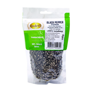 Inndu Sri Black Pepper Coarse 100g