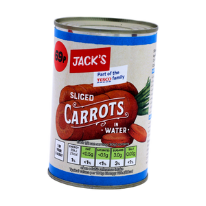 Jack's Sliced Carrots 300g