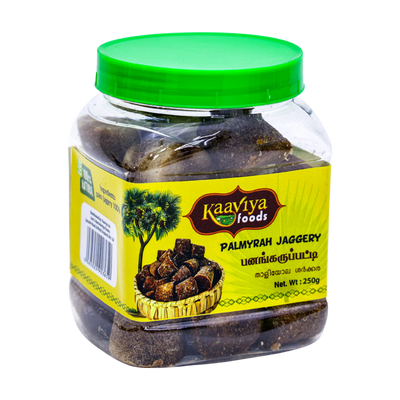 Kaaviya Foods Palmyrah Jaggery 250g, front of pack