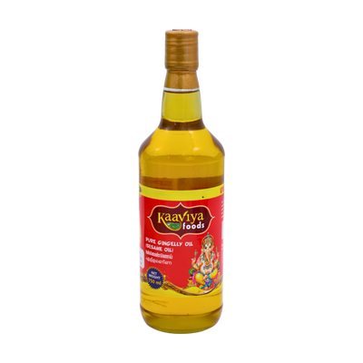 Kaaviya Pure Gingelly Oil 750ml, front of pack