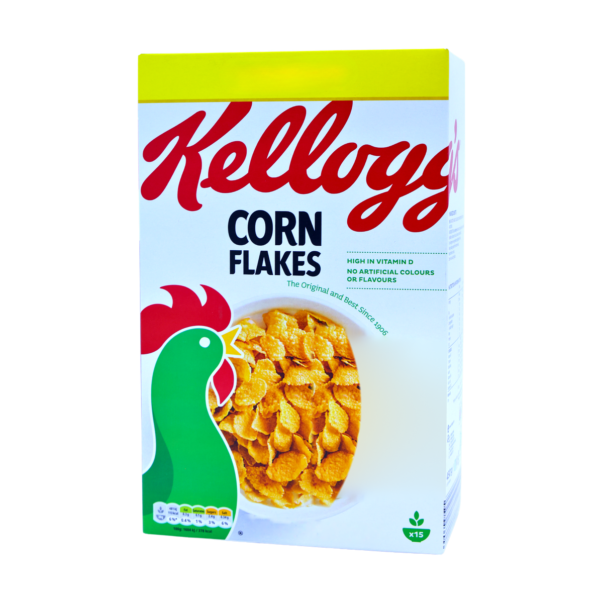 Kellogg's Corn Flakes 450g, front of pack