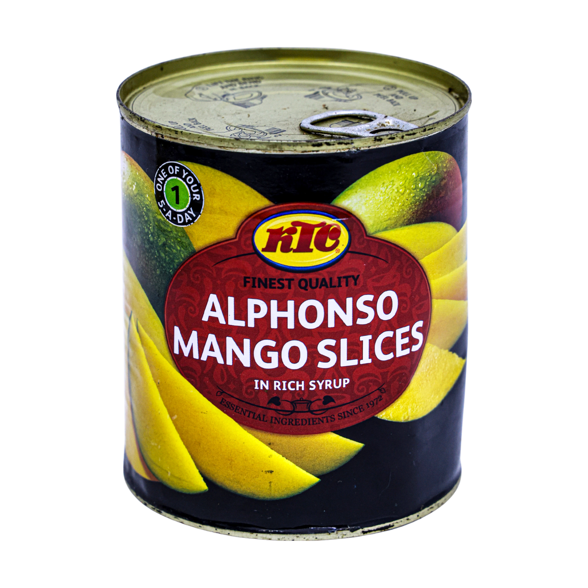 KTC Alphonso Mango Slices 850g, front of pack