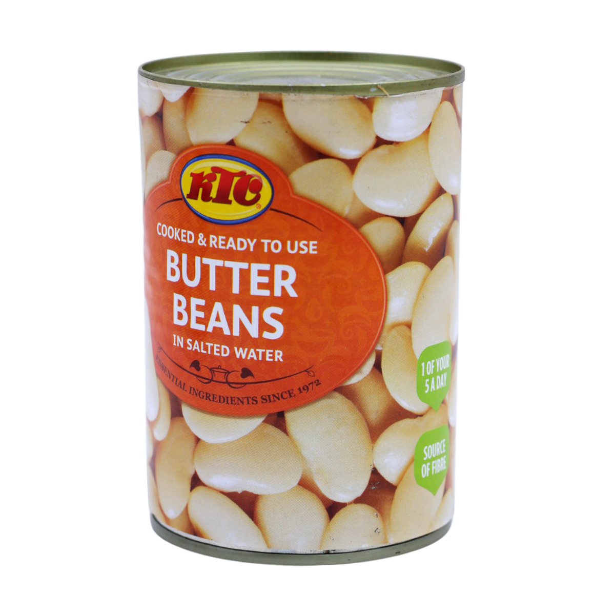 KTC Butter Beans 400g, front of pack