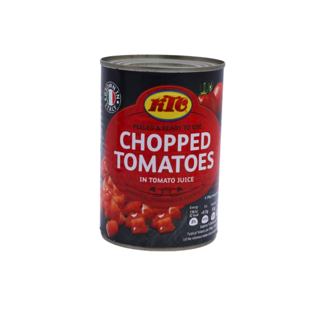 KTC Chopped Tomatoes 400g, front of pack