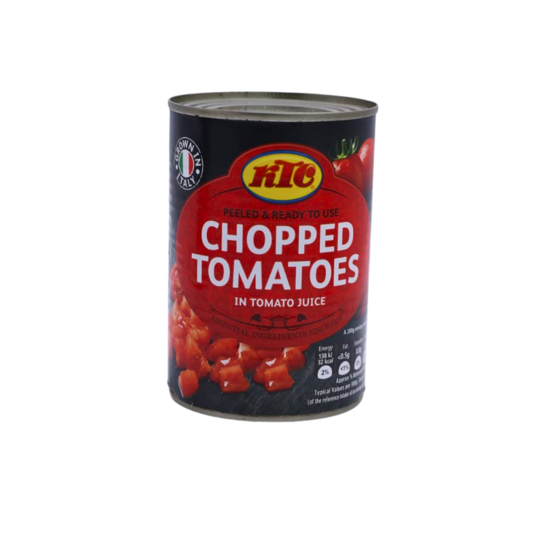 KTC Chopped Tomatoes 400g, front of pack