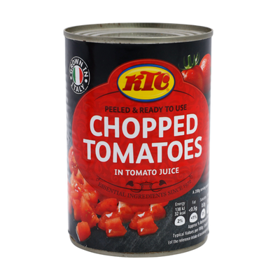 KTC Chopped Tomatoes 400g, front of pack