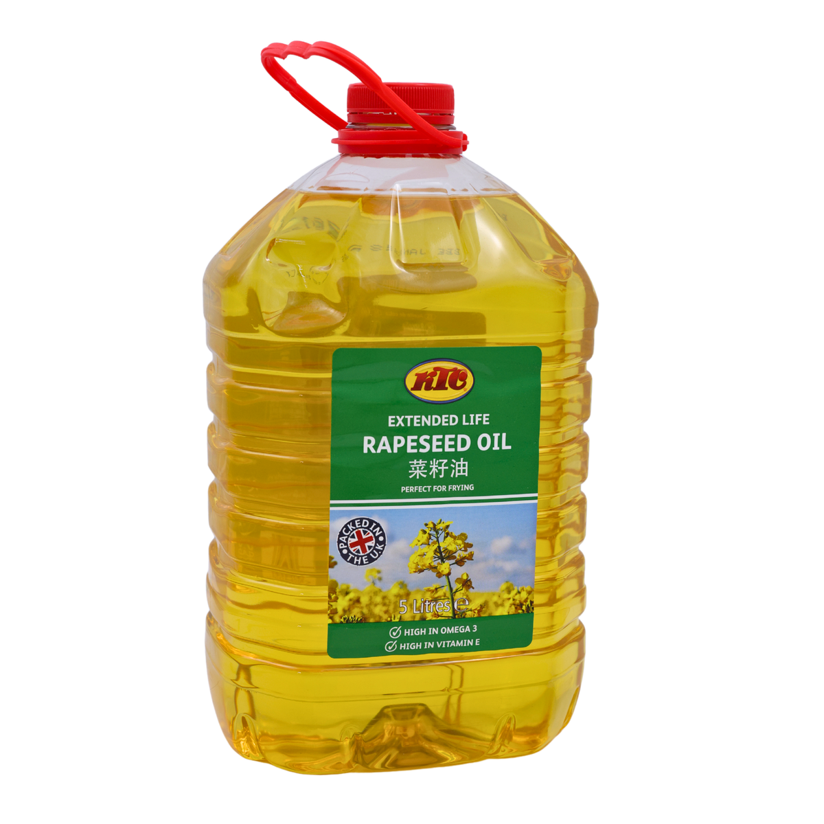 KTC Extended Life Rapeseed Oil 5L, front of pack