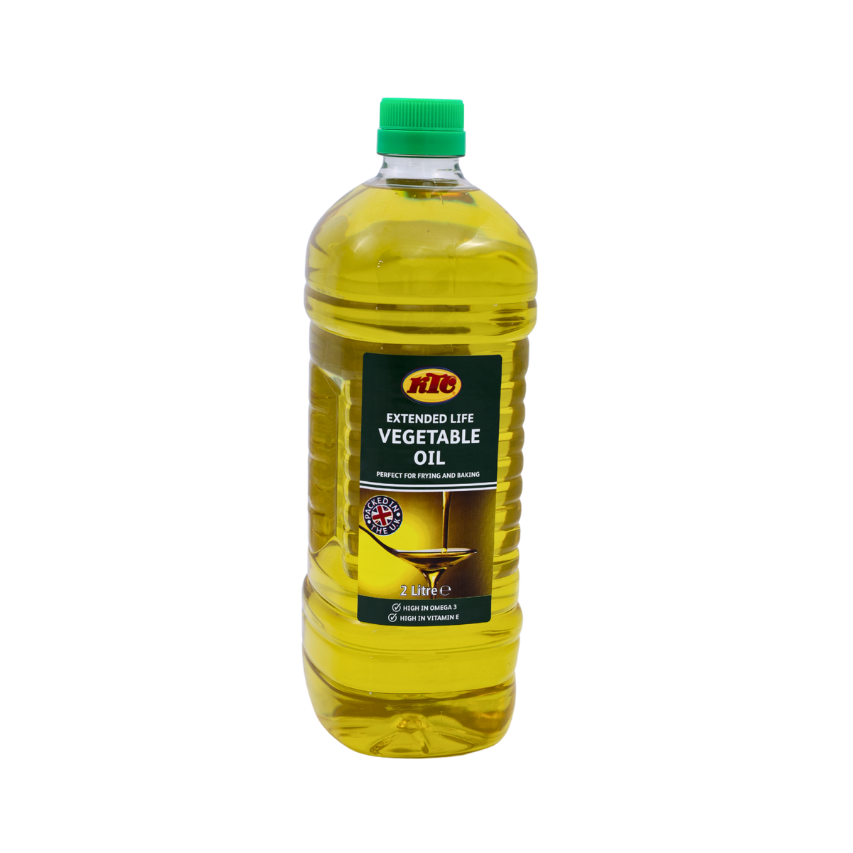 KTC Extended Life Vegetable Oil 2L, front of pack