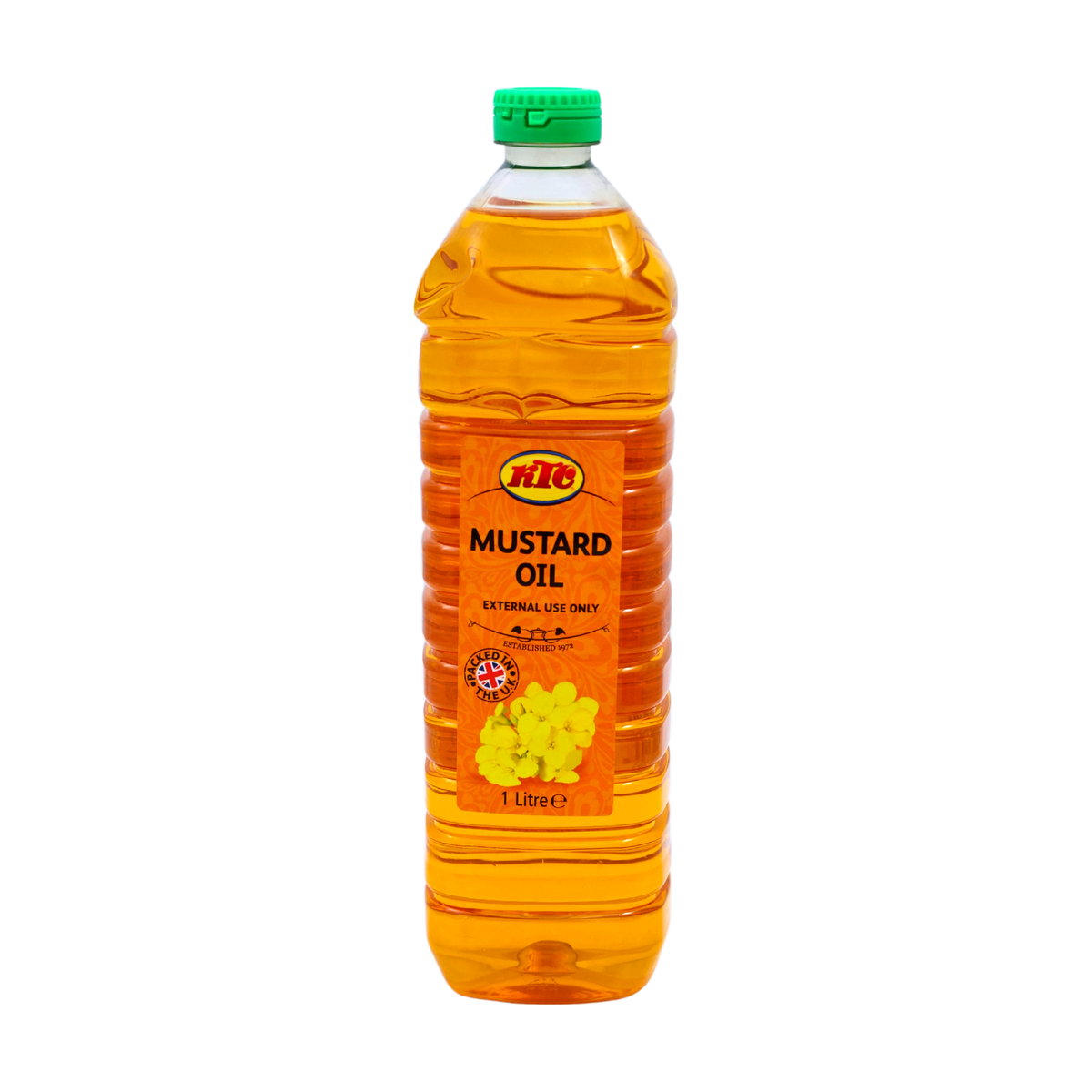 KTC Mustard Oil 1 Litre, front of pack