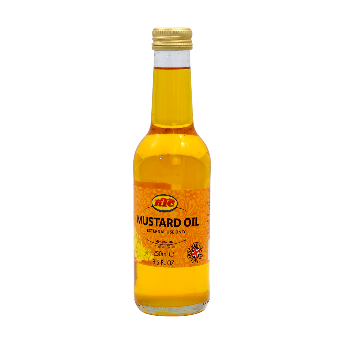 KTC Mustard Oil 250ml, front of pack