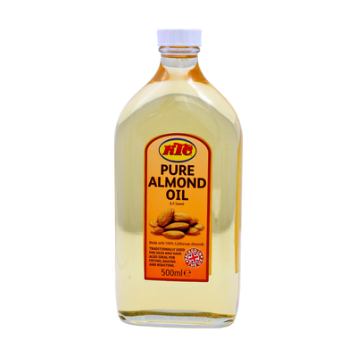 KTC Pure Almond Oil 500ml, front of pack