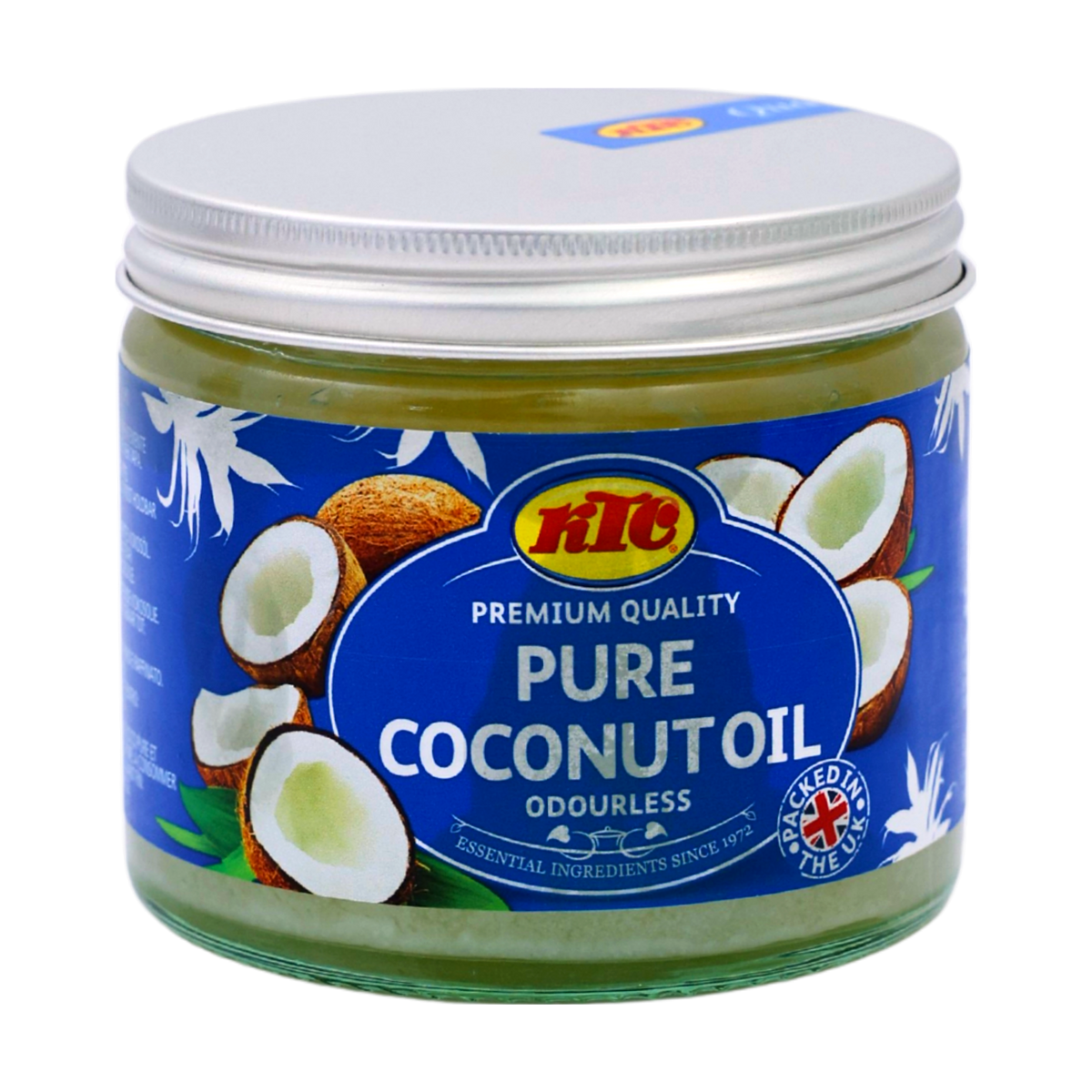 KTC Pure Coconut Oil 250ml, front of pack