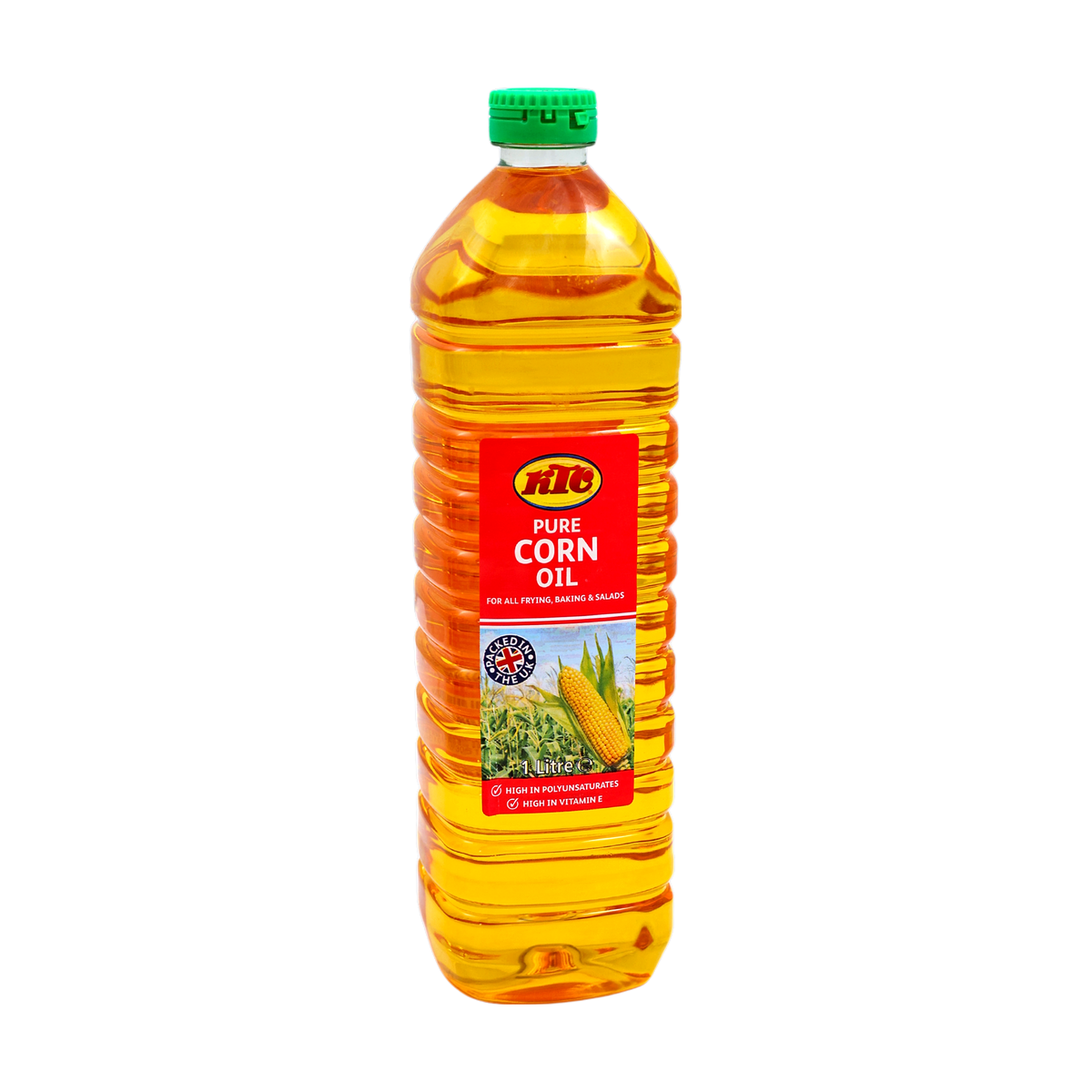 KTC Pure Corn Oil 1L, front of pack