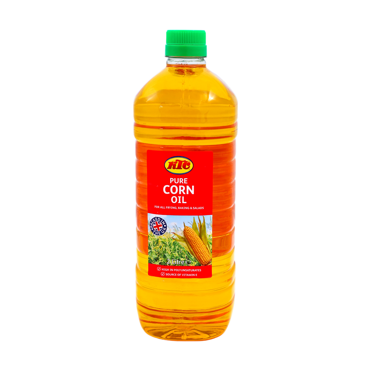 KTC Pure Corn Oil 2L, front of pack