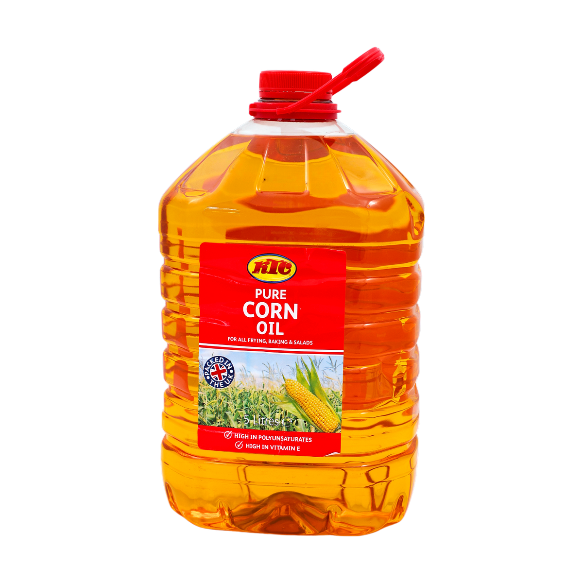 KTC Pure Corn Oil 5L, front of pack