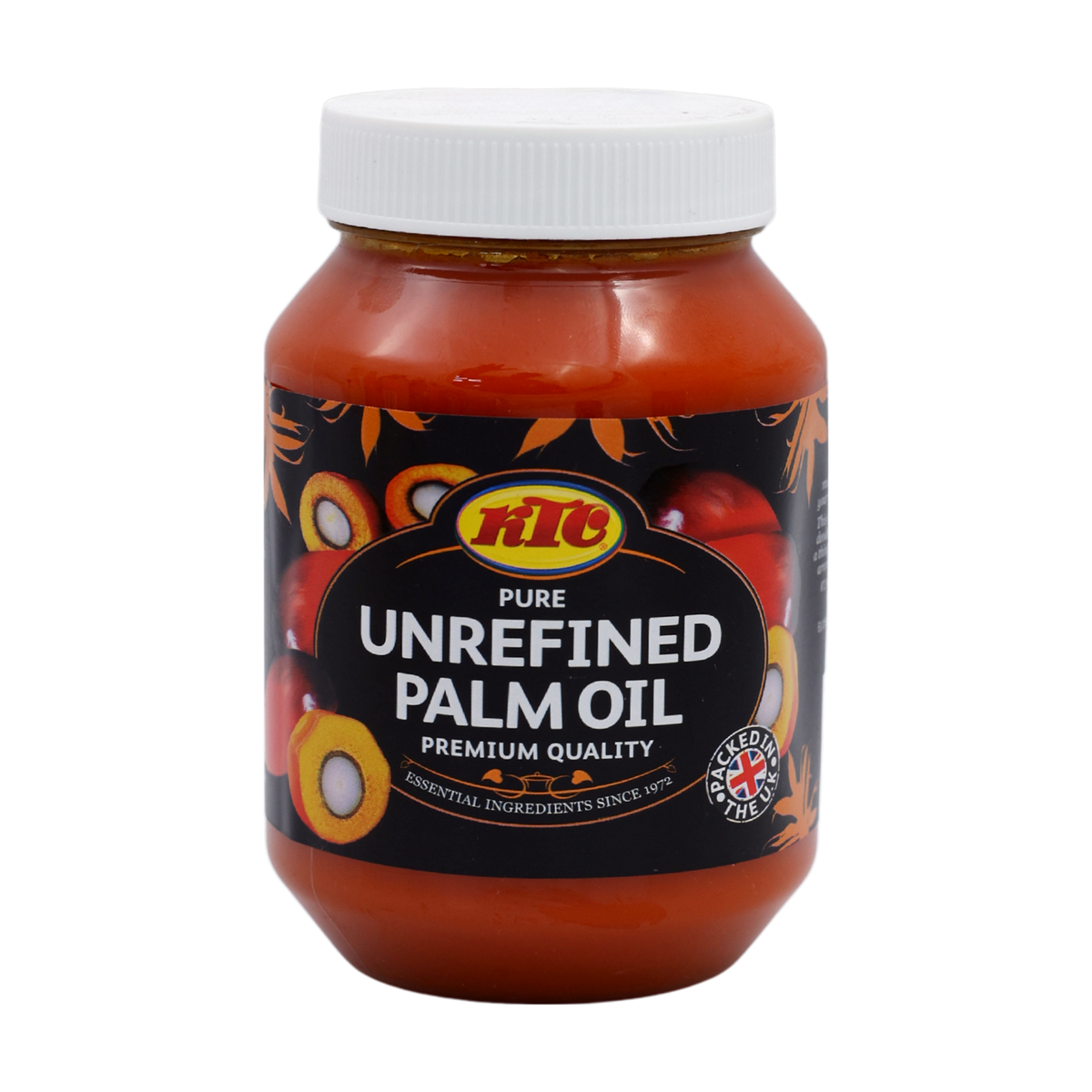 KTC Pure Unrefined Palm Oil 500ml, front of pack