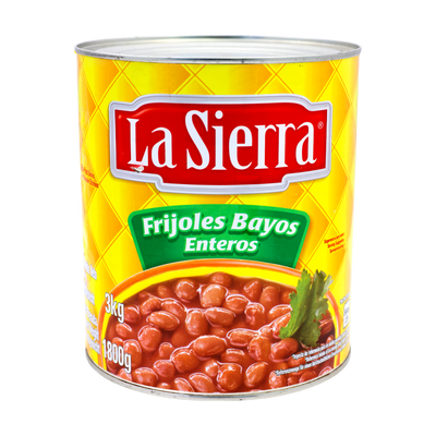 La Sierra Frijoles Bayos Enteros 3kg, front of pack