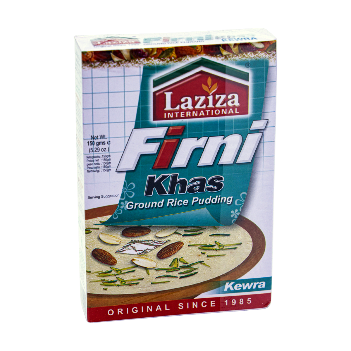Laziza Firni Khas Kewra 150g, front of pack