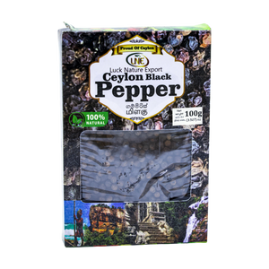 Luck Nature Export Ceylon Black Pepper 100g