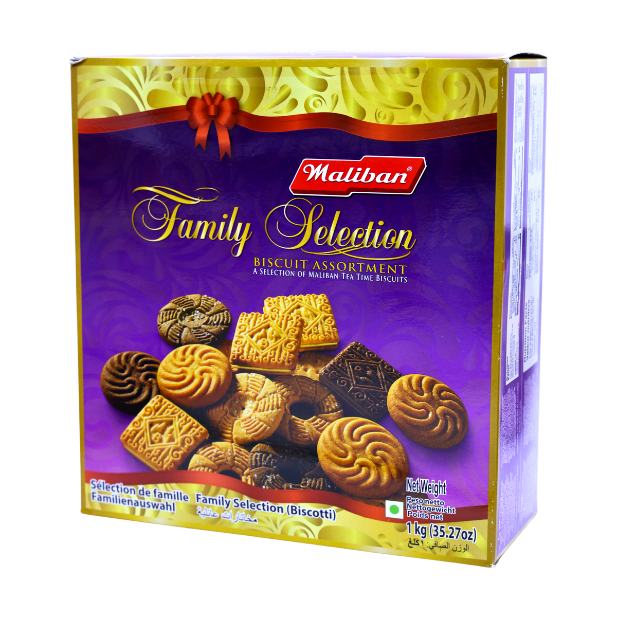 Maliban Family Selection Biscuit Assortment 1kg, front of pack