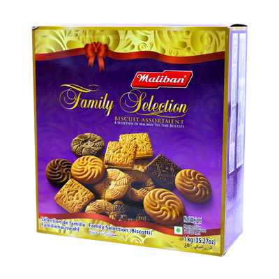 Maliban Family Selection Biscuit Assortment 1kg, front of pack