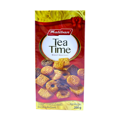 Maliban Tea Time Biscuit Assortment 200g, front of pack