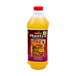 Mantra Groundnut Oil 1L, front of pack