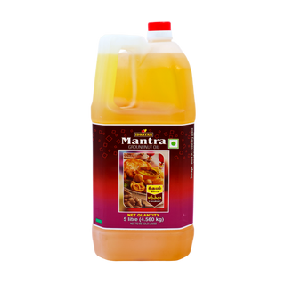 Mantra Groundnut Oil 5L, front of pack