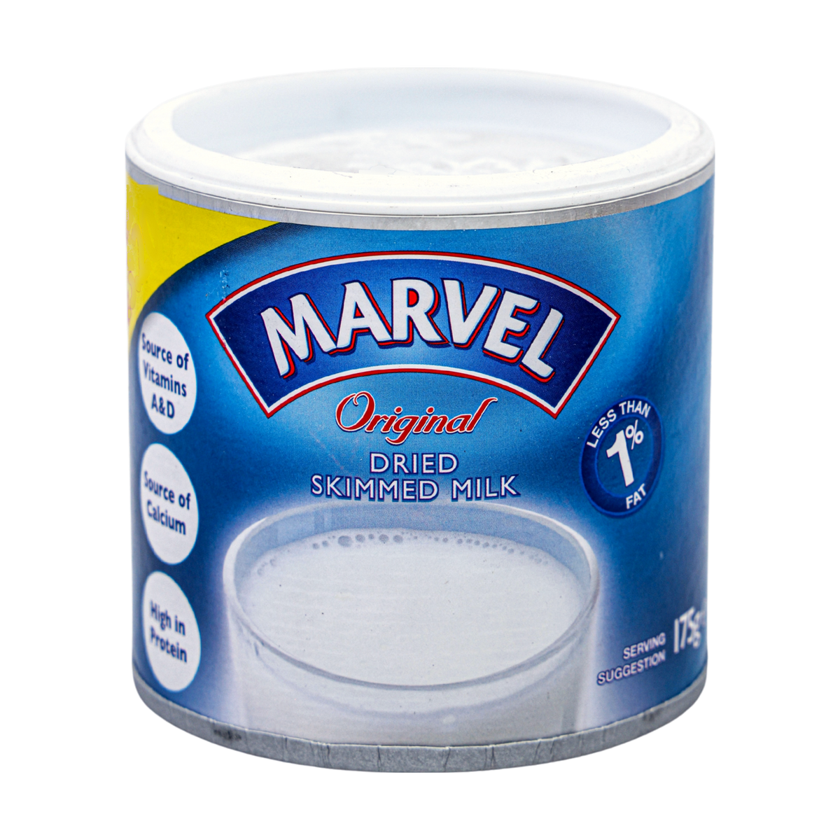Marvel Original Dried Skimmed Milk 175g, front of pack