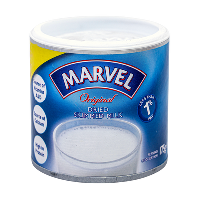 Marvel Original Dried Skimmed Milk 175g, front of pack