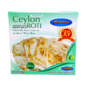 Mathangi Ceylon Roti 5 Pieces 350g